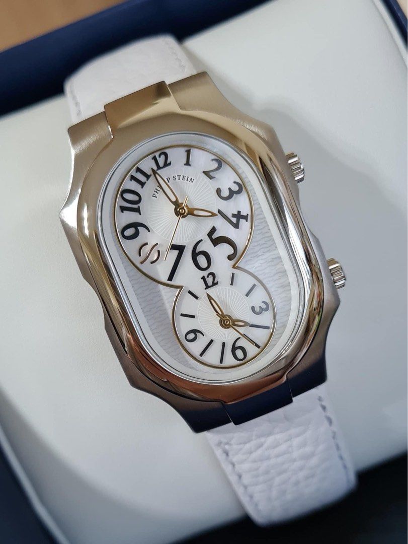 ON HAND Philip Stein Large Mother of Pearl Women s Fashion Watches Accessories Watches on Carousell