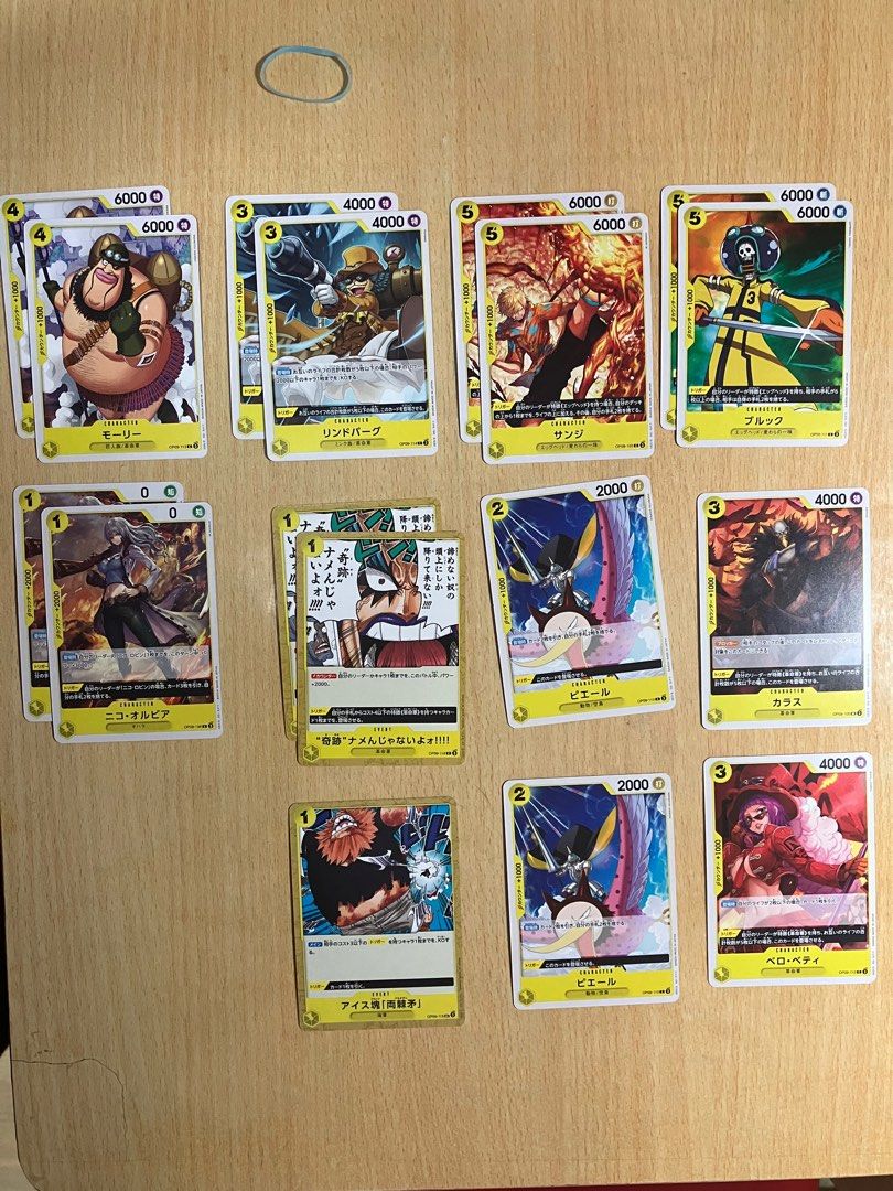 One piece 海賊王遊戲卡op9, 興趣及遊戲, 玩具& 遊戲類- Carousell
