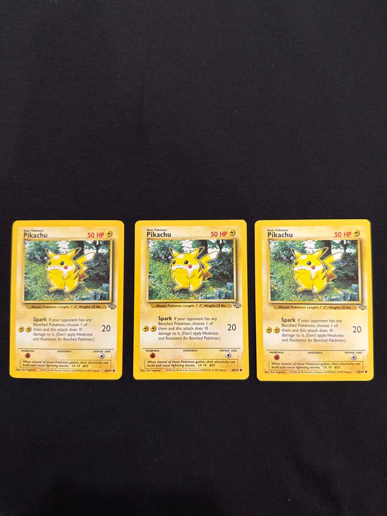 Pikachu Jungle 60/64 Pokemon Card, Hobbies & Toys, Memorabilia & Collectibles, Vintage Collectibles on Carousell Pikachu Jungle 60/64 Pokemon Card, Hobbies & Toys, Memorabilia & Collectibles, Vintage Collectibles on Carousell