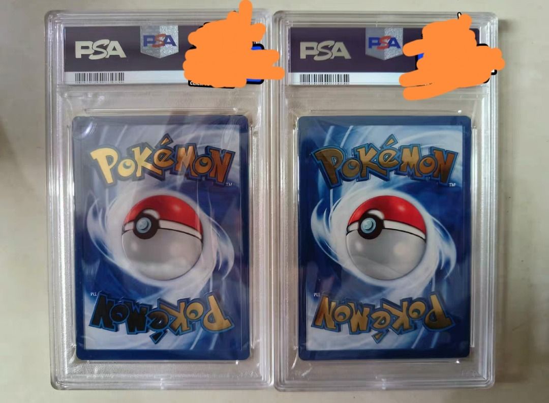 Pokemon cards - PSA 8/9 sequential Pikachu and Charizard, Hobbies ...
