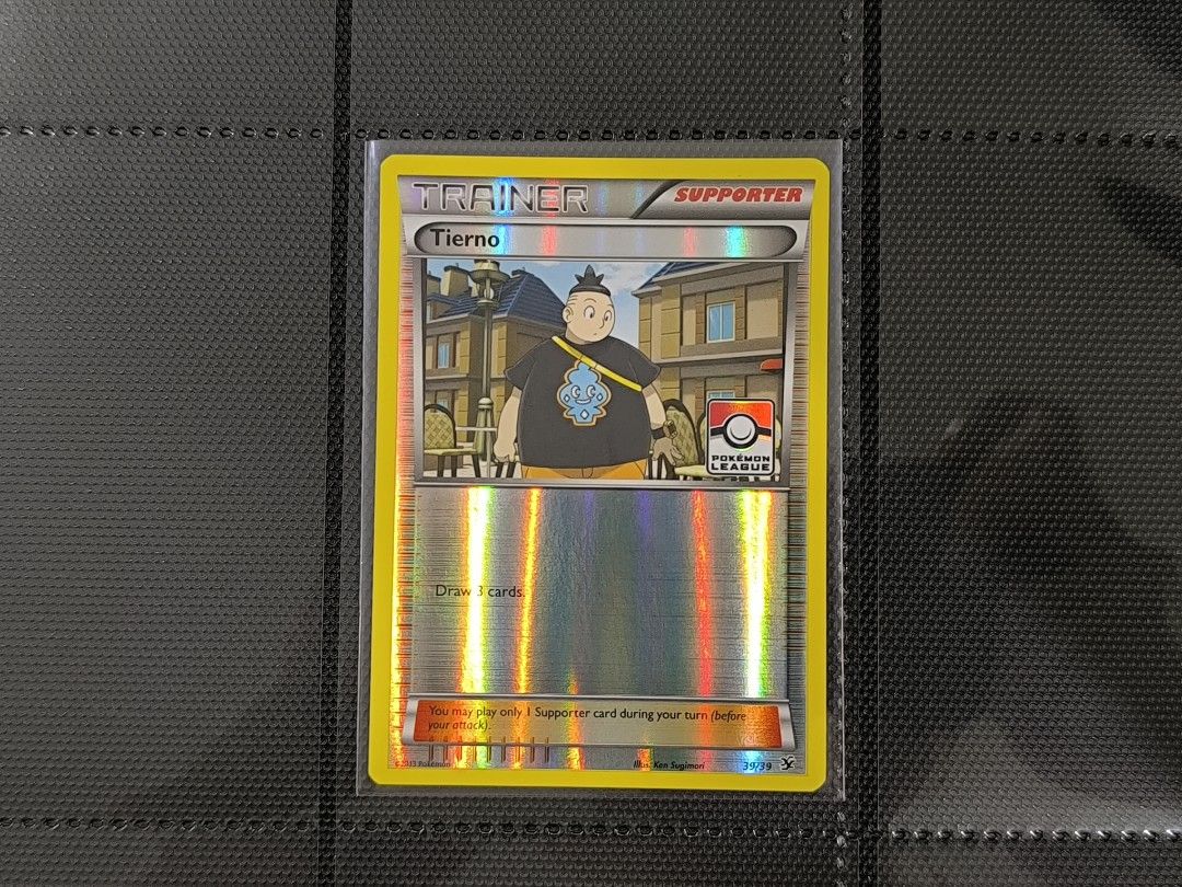 Pokemon Trainer Tierno 39/39 | Enhanced Hammer 94/108 League Promo, Hobbies & Toys, Toys & Games on Carousell Pokemon Trainer Tierno 39/39 | Enhanced Hammer 94/108 League Promo, Hobbies & Toys, Toys & Games on Carousell