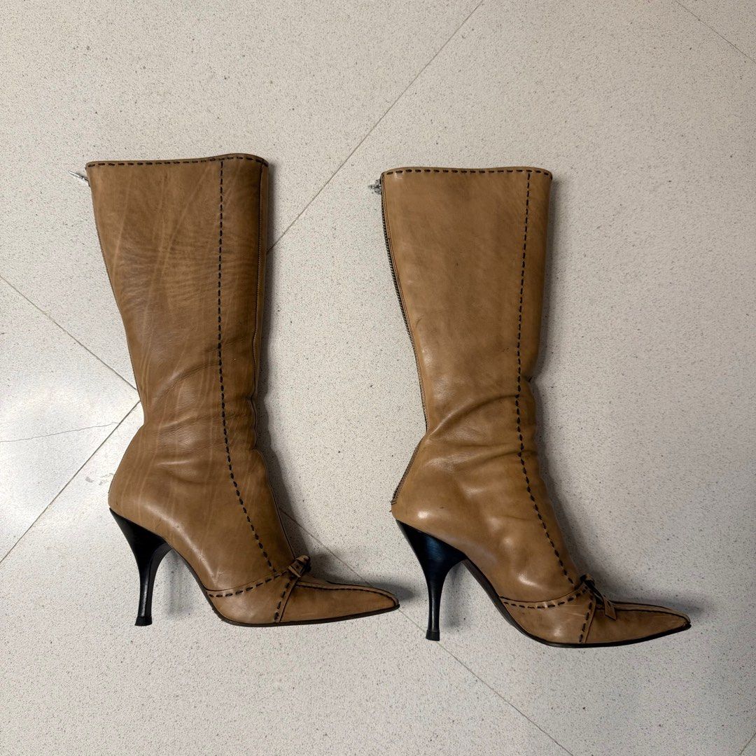Vintage prada boots discount