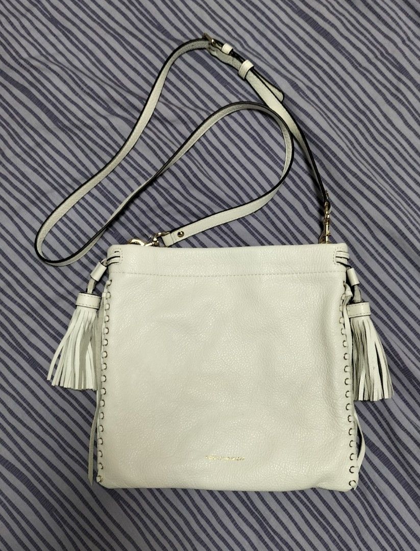 White rebecca minkoff crossbody best sale