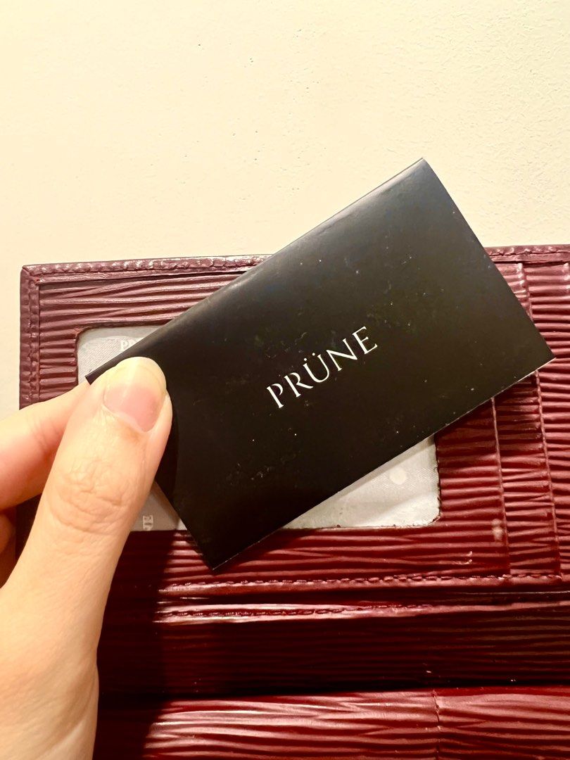 Prune Wallet - Burgundy (Category: Wallets & Card holders) located in Manila. Submitted by jennystuff (Listing ID 1334107094, Image 2). Description: Bought in Argentina during a business trip. Prune is one of the leading leather shop in Argentina. Good quality. Wallet is well used which is seen on the picture but doesn’t affect the functionality of it. It was kept in the cabinet but you can still smell the leather of it. .