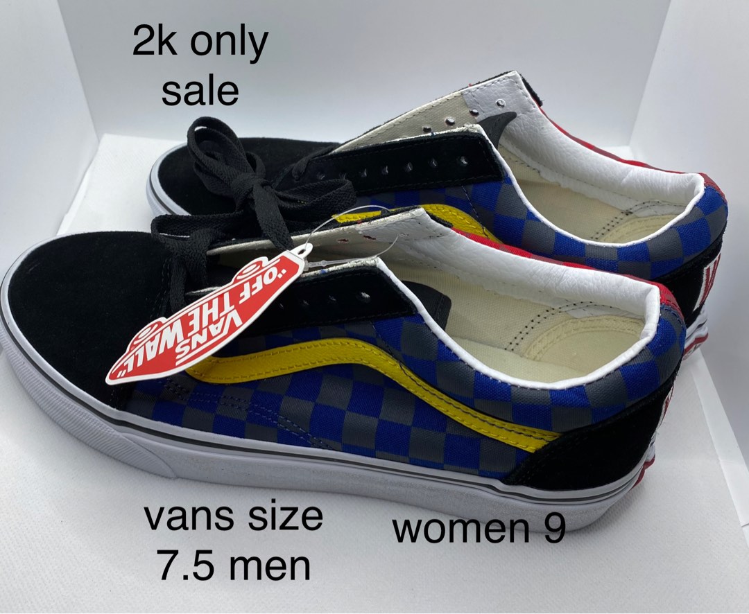 sale sale vans shoes men 7.5 fit also women size 9 1400 only original Men s Fashion Footwear Sneakers on Carousell