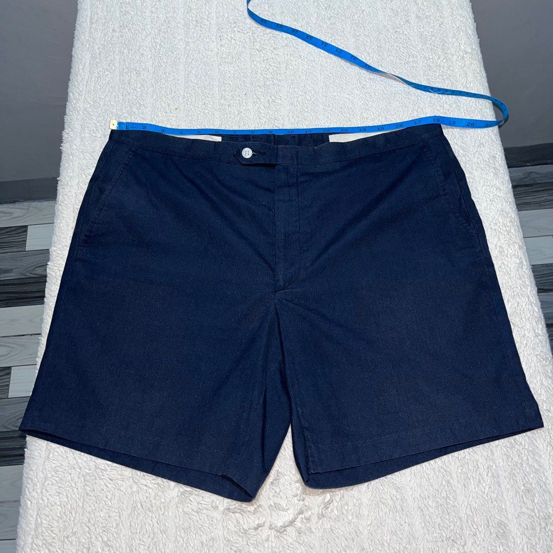 SANSABELT GOLF SHORTS NAVY BLUE SIZE 37 MEN S XL 100 LEGIT Men s Fashion Bottoms Shorts on Carousell