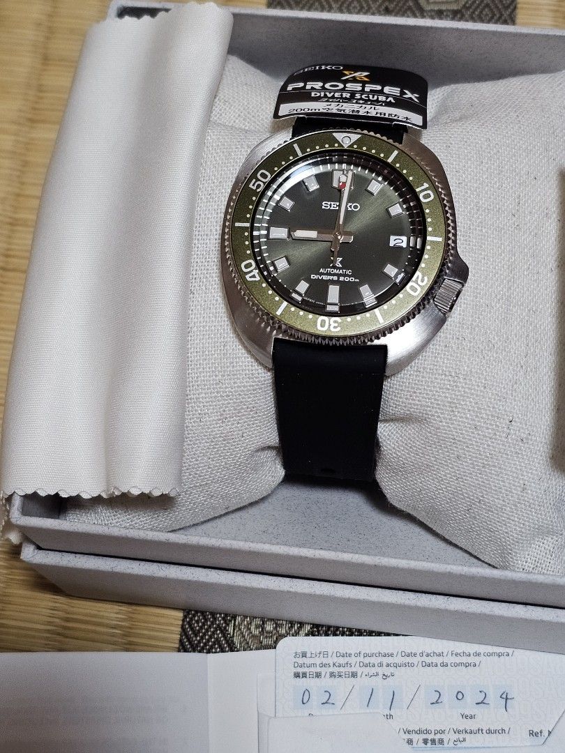 Seiko Green Turtle sbdc111 Captain Willard remake Made in Japan not spb153j1
