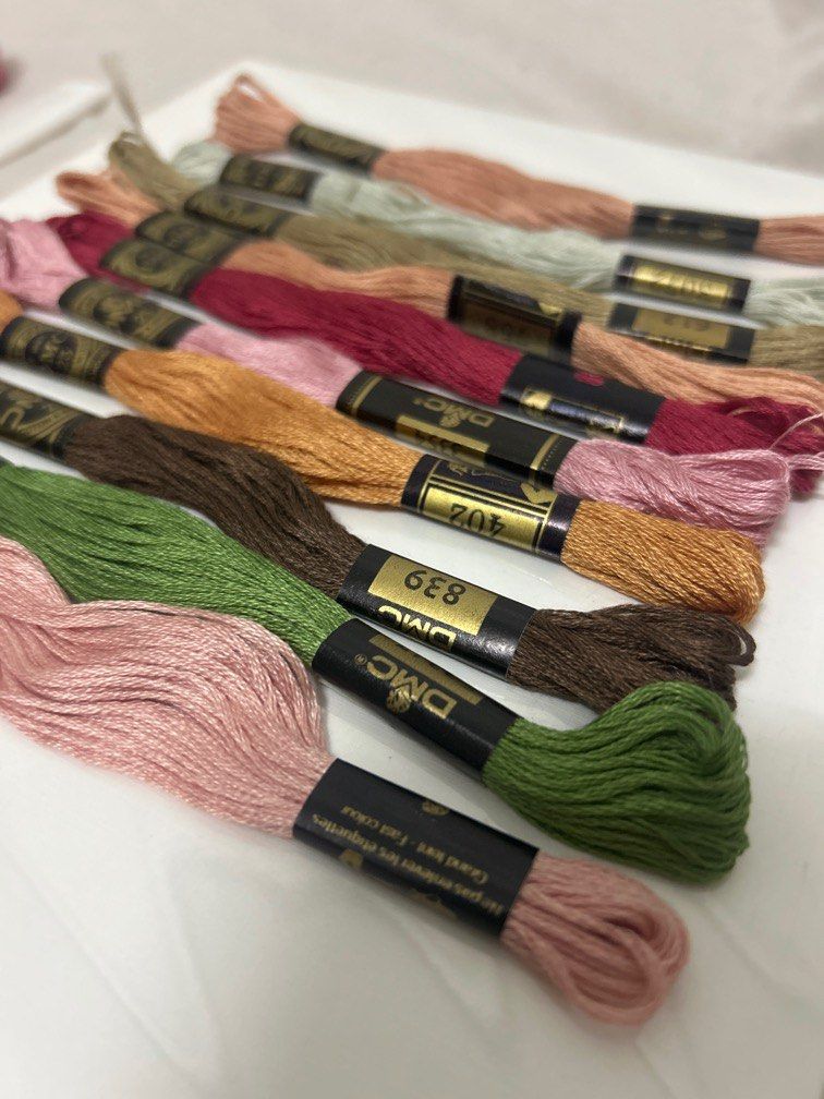 (Set 21) DMC Cotton Threads 8m Cross Stitch Embroidery (Category: Craft Supplies & Tools) located in Makati City. Submitted by luizamtups (Listing ID 1334131615, Image 2). Description: .