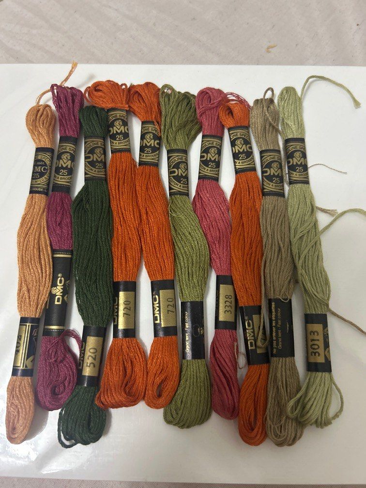 (Set 23) DMC Cotton Threads 8m Cross Stitch Embroidery (Category: Craft Supplies & Tools) located in Makati City. Submitted by luizamtups (Listing ID 1334132375, Image 1). Description: .