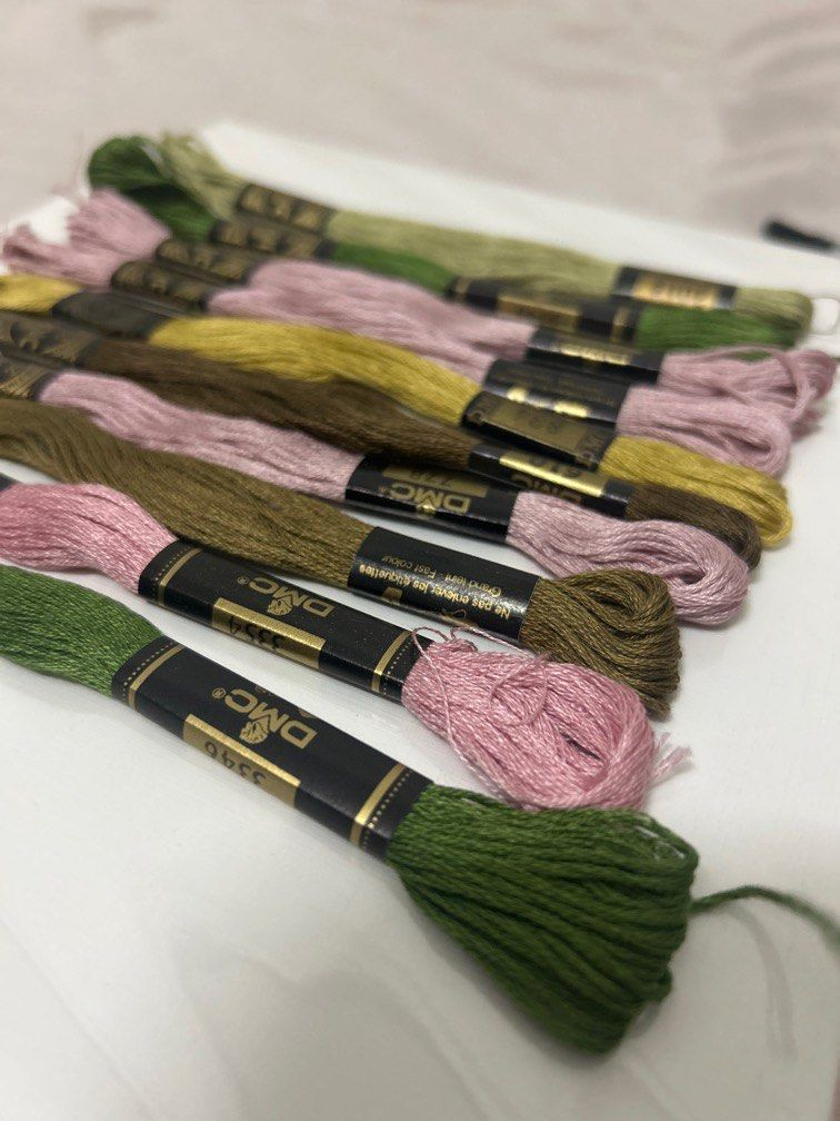 (Set 25) DMC Cotton Threads 8m Cross Stitch Embroidery (Category: Craft Supplies & Tools) located in Makati City. Submitted by luizamtups (Listing ID 1334133065, Image 2). Description: .