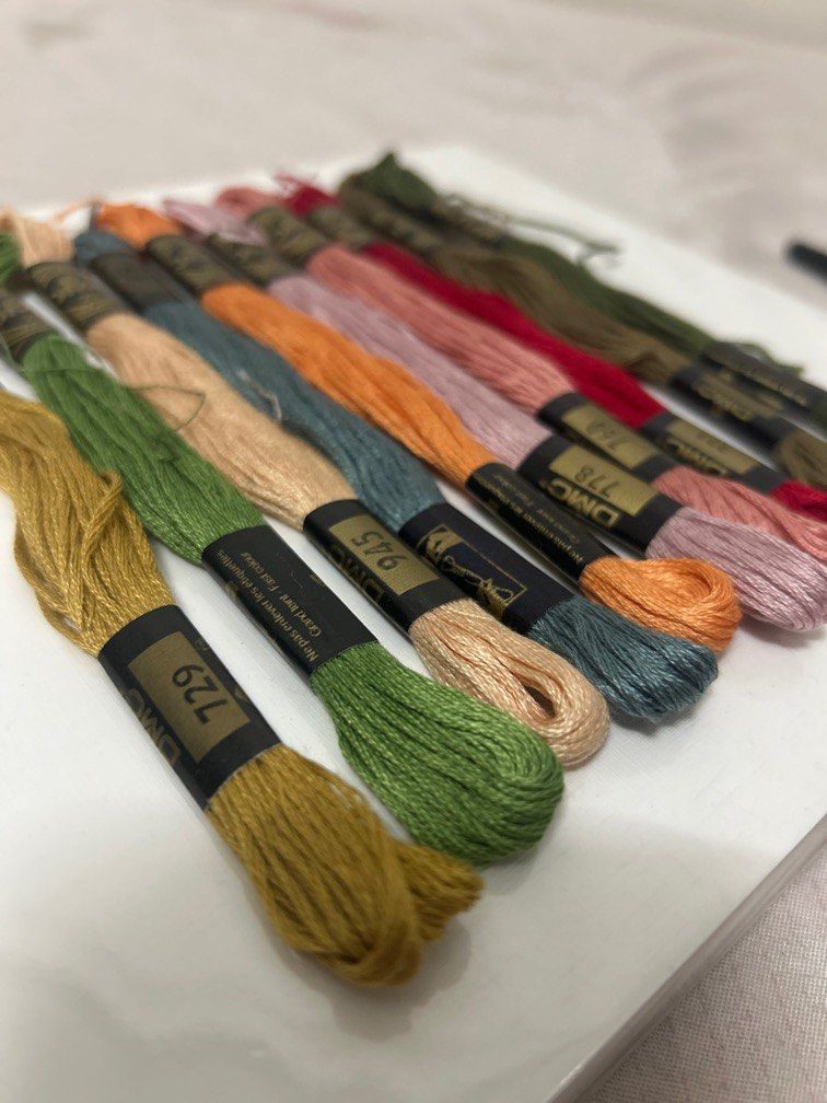 (Set 28) DMC Cotton Threads 8m Cross Stitch Embroidery (Category: Craft Supplies & Tools) located in Makati City. Submitted by luizamtups (Listing ID 1334134271, Image 2). Description: .