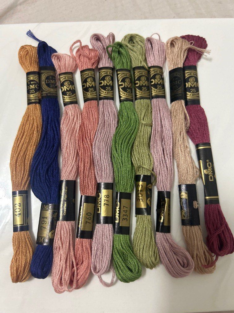 (Set 30) DMC Cotton Threads 8m Cross Stitch Embroidery (Category: Craft Supplies & Tools) located in Makati City. Submitted by luizamtups (Listing ID 1334134934, Image 1). Description: .