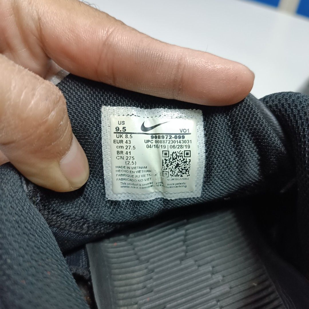 Kobe Rage Insole SIZE 43 INSOLE 27,5 CM SEPATU SECOND NIKE KOBE MAMBA RAGE GOLD MADE IN ...