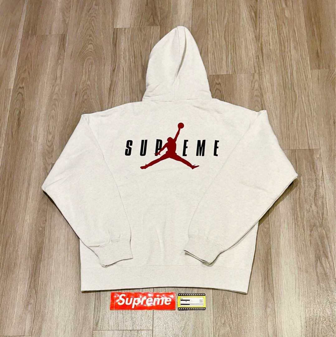 ☆新品 Supreme x Jordan Hooded Sweatshirt☆ Supreme Jordan Hooded Sweatshirt (FW24) - $168