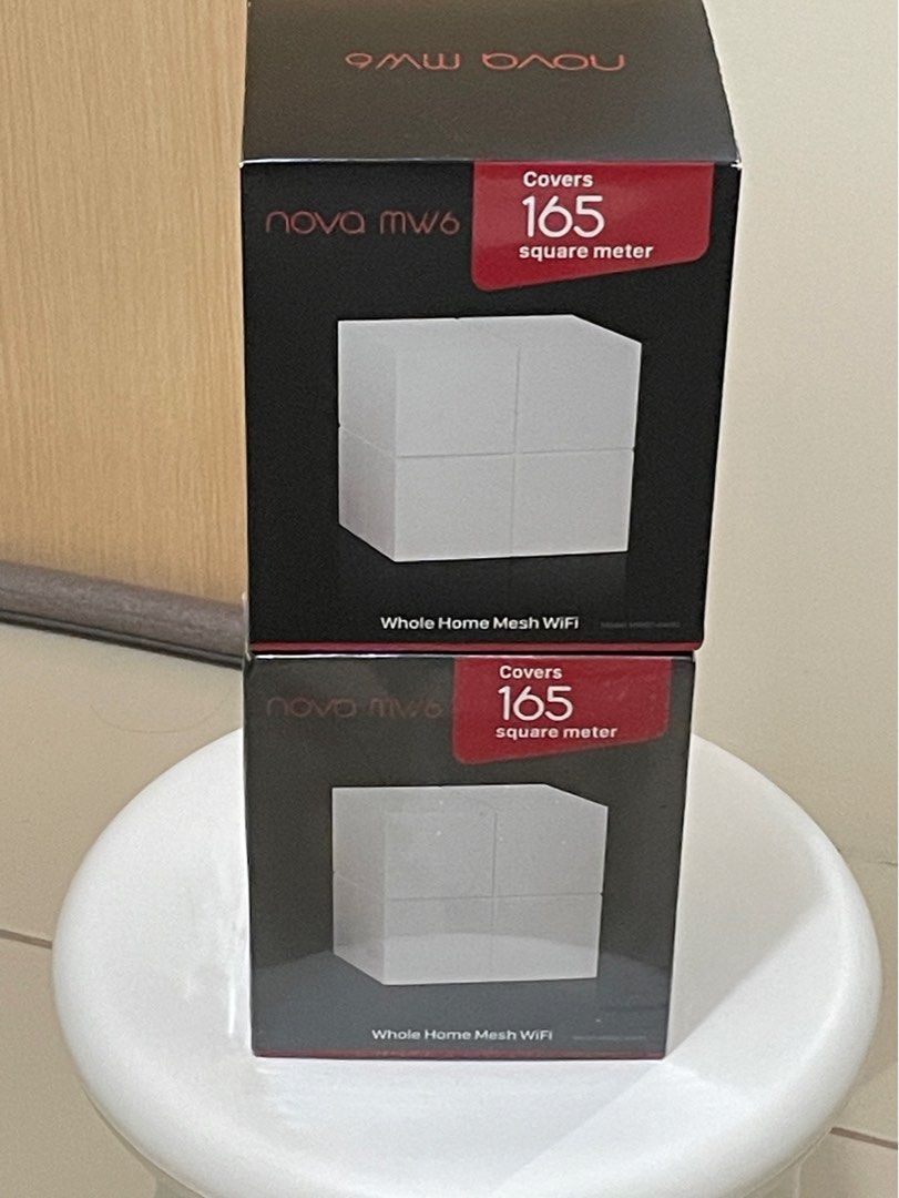 Tenda Nova Wifi Mesh Mw6 (Category: Electrical, Adaptors & Sockets) located in Pasig City. Submitted by sarpaz (Listing ID 1334047244, Image 1). Description: Brand New Nova Mw6 Wifi Mesh 2pcs.