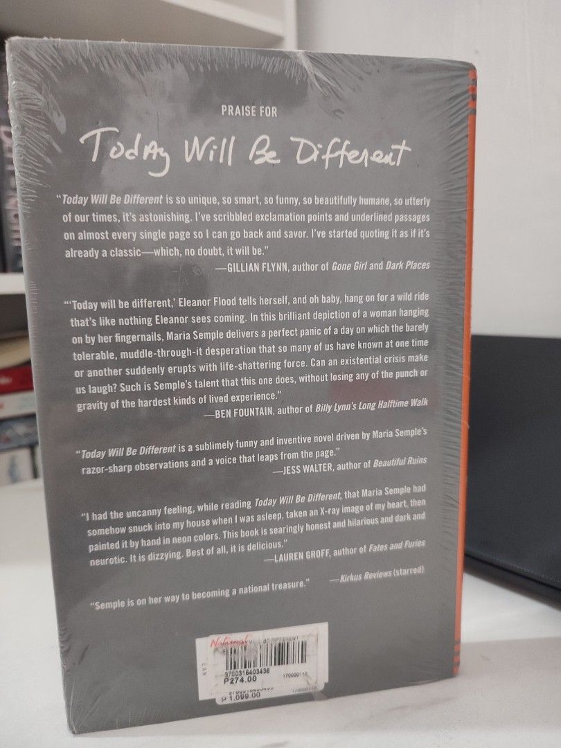 Today Will Be Different (Category: Storybooks) located in Pasig City. Submitted by Halinkaaaa (Listing ID 1334035838, Image 3). Description: Decluttering🍀 For courier delivery around Manila only. If outside Metro, kindly book for your own shipping..