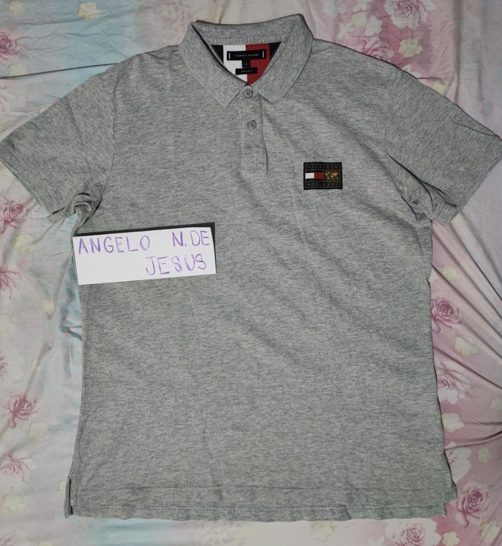 TOMMY HILFIGER PATCH (Category: Tshirts & Polo Shirts ) located in Taguig. Submitted by adejesus21 (Listing ID 1334125176, Image 1). Description: 100% AUTHENTIC TOMMY HILFIGER PATCH SIZE MEDIUM ON TAG DIMENSION - 21.5 WIDTH 28 LENGHT COLOR - GREY CONDITION - EXCELLENT TO NEW 9.7/10 PRICE - P1,399 SHIPPED LOCATION - TAGUIG MODE OF PAYMENT - GCASH / METROBANK.