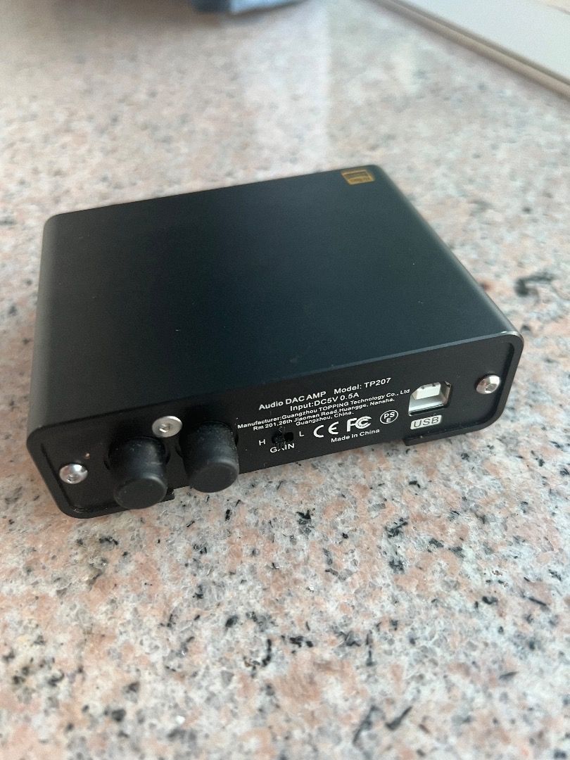 TOPPING DX1 HIRES HIFI Decoder DAC AMP Headphone Amplifier, 音響器材, 其他音響