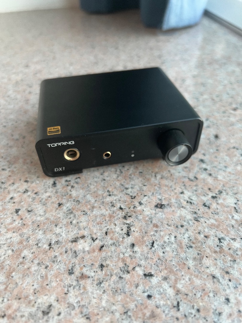 TOPPING DX1 HI-RES HIFI Decoder DAC AMP Headphone Amplifier, 音響器材, 其他音響 ...
