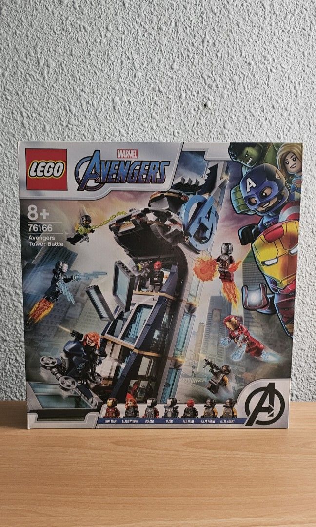 Avengers tower battle 76166 hotsell