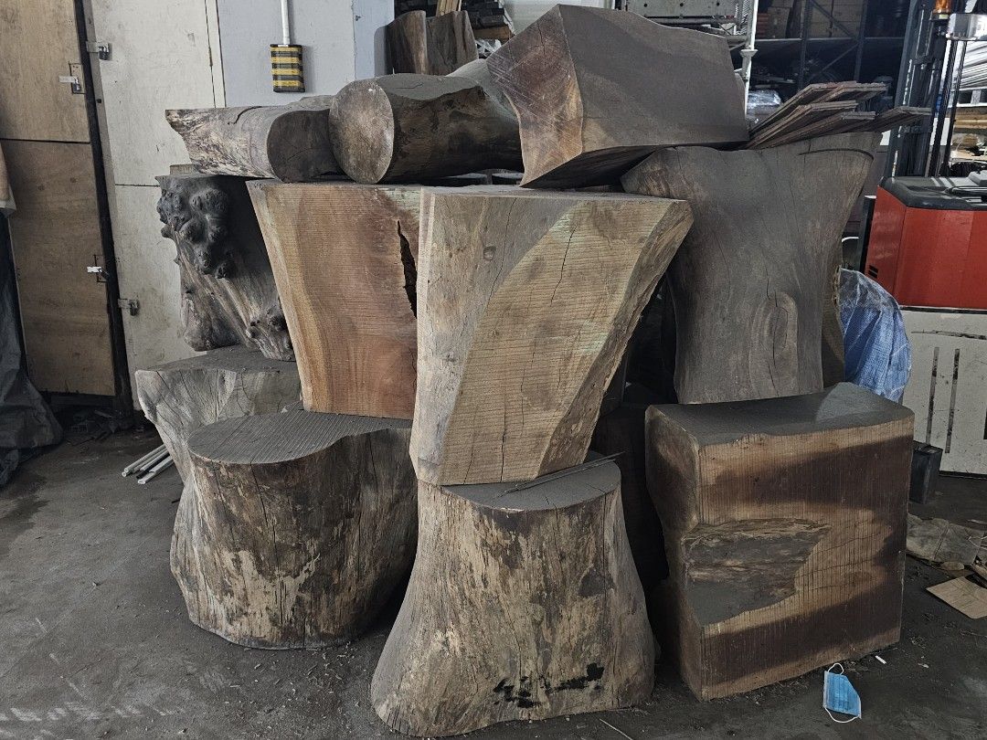 Tree trunks (Category: Other Home Decor) located in Singapore. Submitted by t0329846e (Listing ID 1334040038, Image 2). Description: Solid wood tree trunks. All about 28 inches standard height, various sizes available. Price range from $500 onwards depending on size.