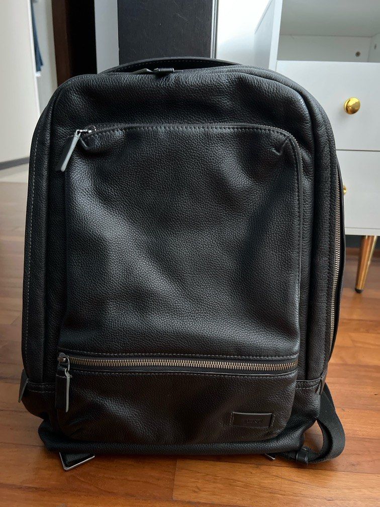Tumi Harrison Bates Black Leather Luxury Bags Wallets on Carousell