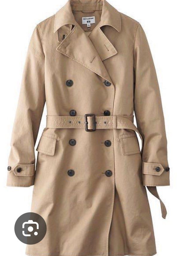 Uniqlo ines de la fressange trench coat outlet
