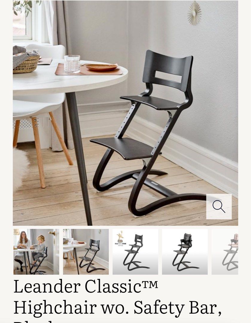 Vintage high chair safety best sale
