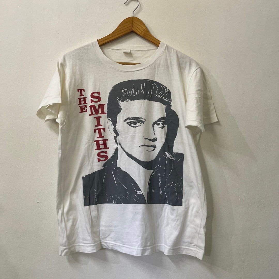 T-shirt Vintage Morrissey & The Smiths - Version Blanche, Coupe Régulière, Tailles S à 5XL
