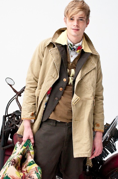 Visvim - F/W 14 - Hendee Trench Herringbone Coat, Men