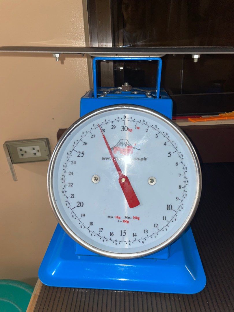 Weighing Scale, Timbangan 30kg (Category: Cookware & Accessories) located in Manila. Submitted by dorkshadow (Listing ID 1334173869, Image 2). Description: Weighing Scale, Timbangan 30kg Pick up or Lalamove within the area Location: BF Parañaque City.
