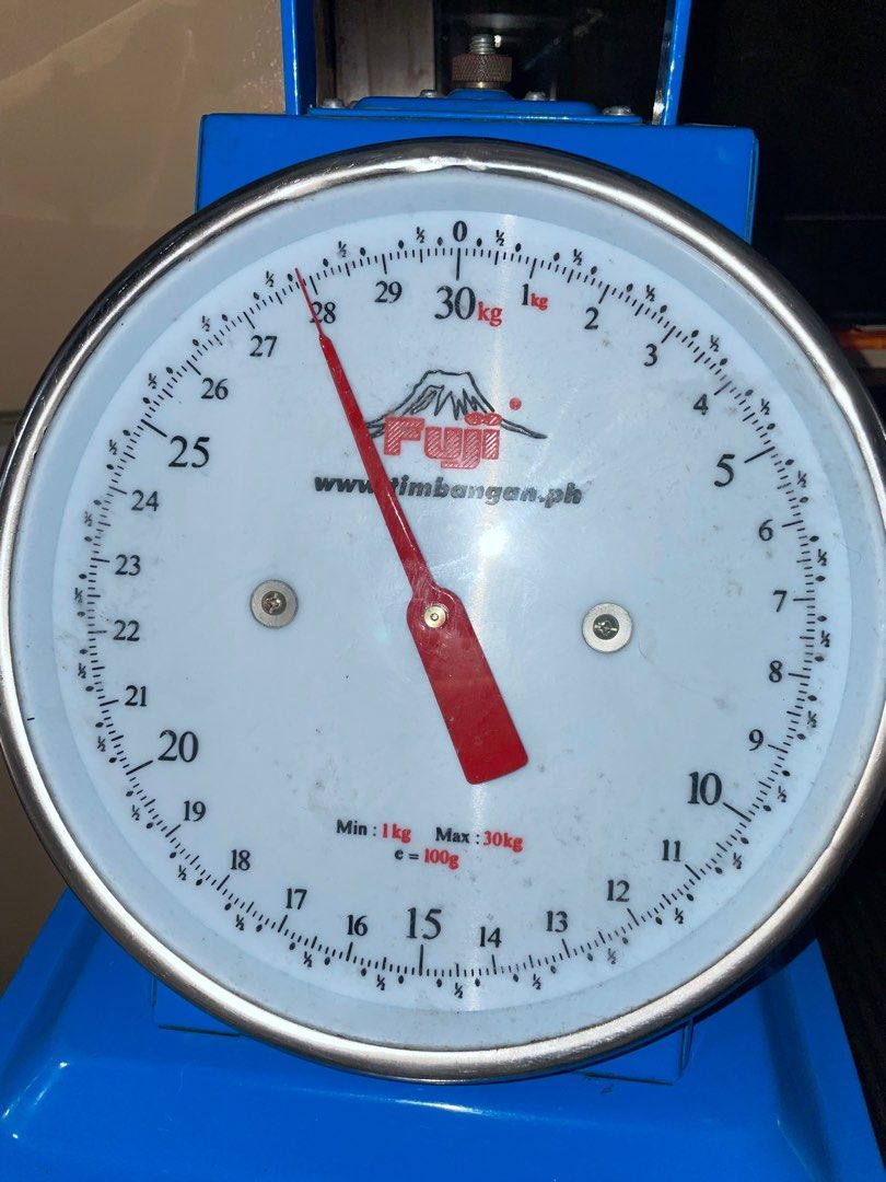 Weighing Scale, Timbangan 30kg (Category: Cookware & Accessories) located in Manila. Submitted by dorkshadow (Listing ID 1334173869, Image 3). Description: Weighing Scale, Timbangan 30kg Pick up or Lalamove within the area Location: BF Parañaque City.