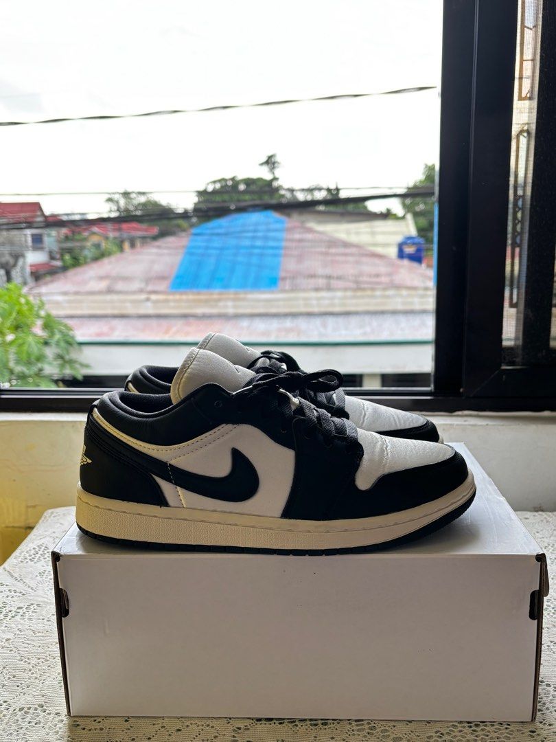 WMNS Air Jordan 1 Low SE Sail Black Women s Fashion Footwear Sneakers on Carousell