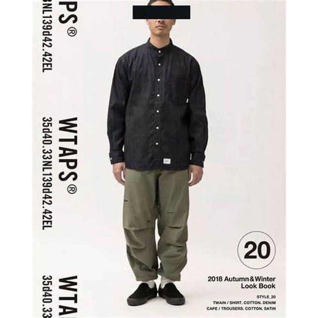 WTAPS】CAPE TROUSERS COTTON SATIN