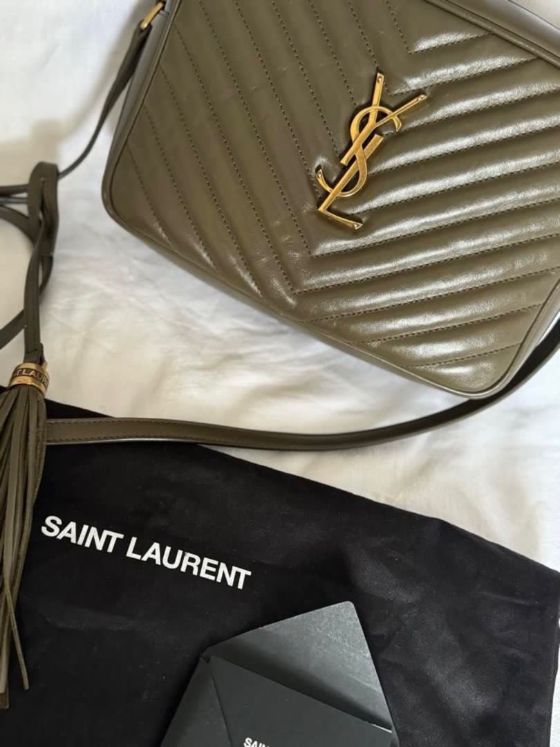 YSL Lou camera bag (Category: Luxury Bags & Wallets) located in Tarlac. Submitted by broyoyo (Listing ID 1334023244, Image 2). Description: Like new condition 100% Authentic ON HAND PH 💛 With cards and dustbag .