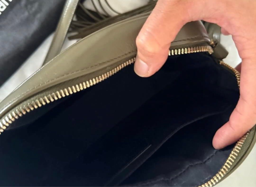 YSL Lou camera bag (Category: Luxury Bags & Wallets) located in Tarlac. Submitted by broyoyo (Listing ID 1334023244, Image 3). Description: Like new condition 100% Authentic ON HAND PH 💛 With cards and dustbag .