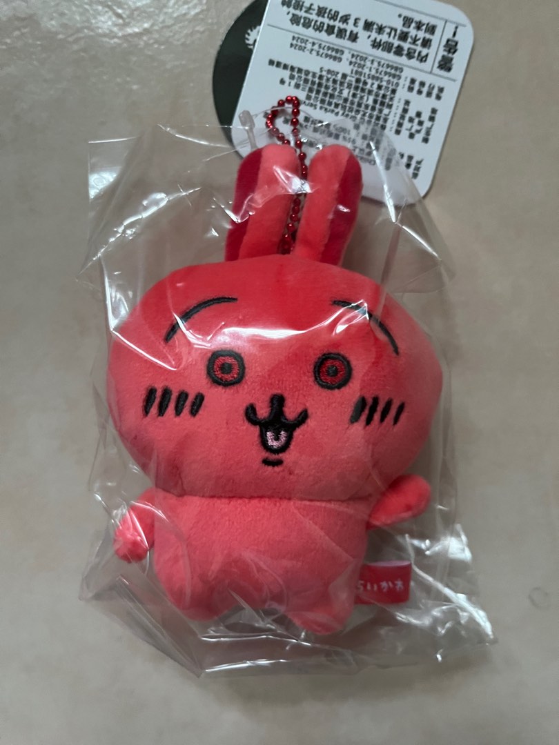 現貨 紅溫兔 兔哥 朱自清兔 chiikawa, 興趣及遊戲, 玩具 & 遊戲類 - Carousell