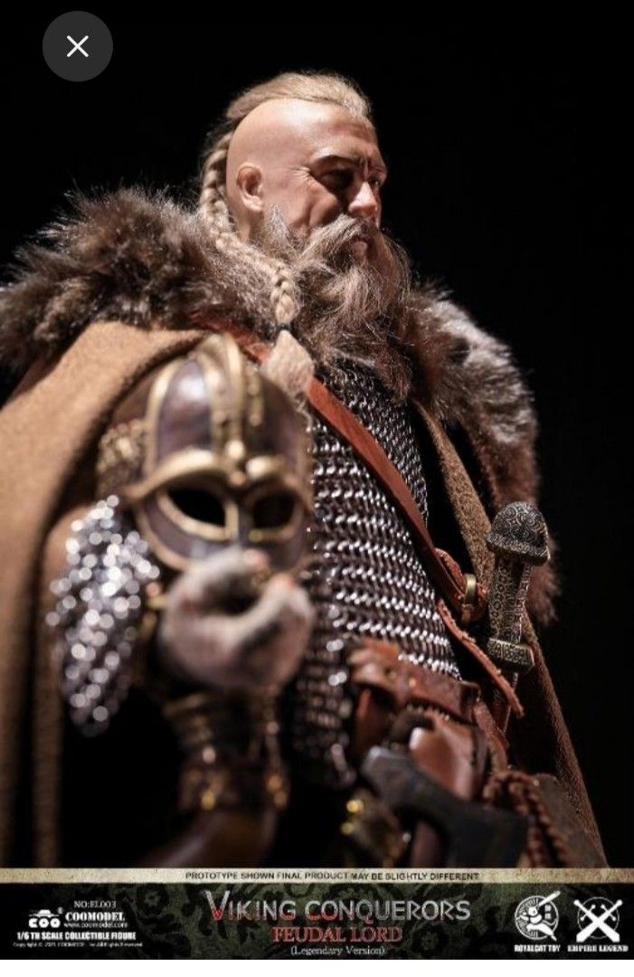 全新COOMODEL EL003 1/6 LEGENDS OF EMPIRES-VIKING CONOQUERORS