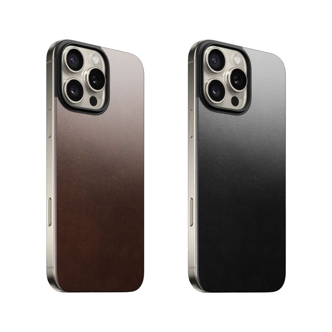 [ iPhone 16 Pro Max ] Nomad Magnetic Horween Leather Back - MagSafe ...