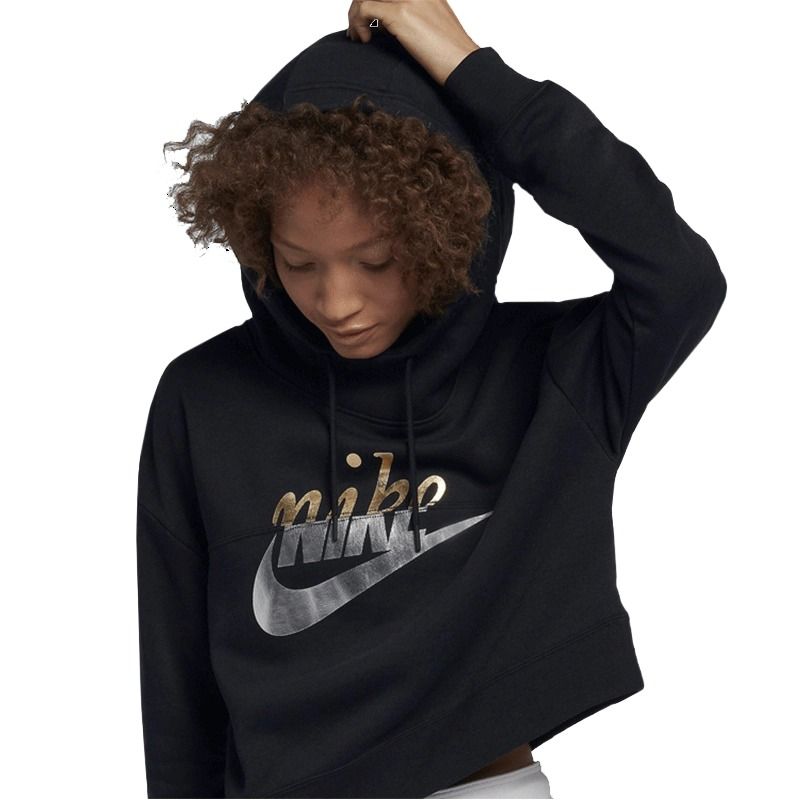 Nike Rally Oversized Cropped Hoodie WMNS Women s Fashion Coats Jackets and Outerwear on Carousell