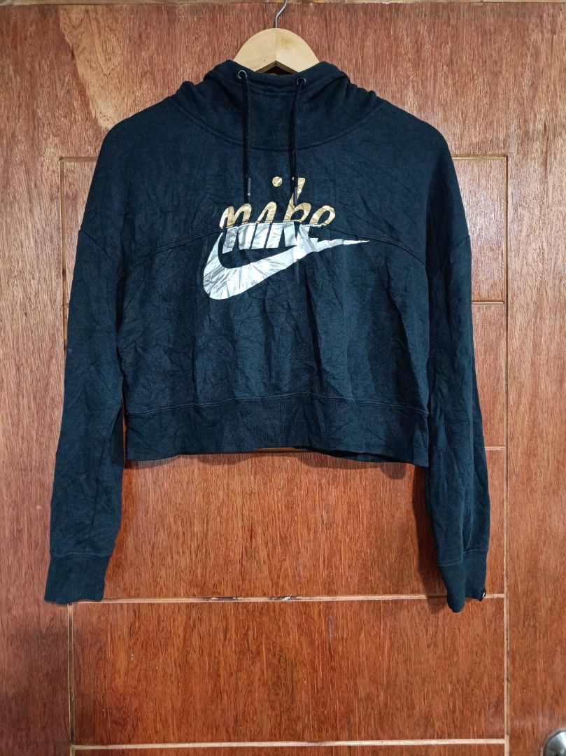 Nike rally crop hoodie clearance