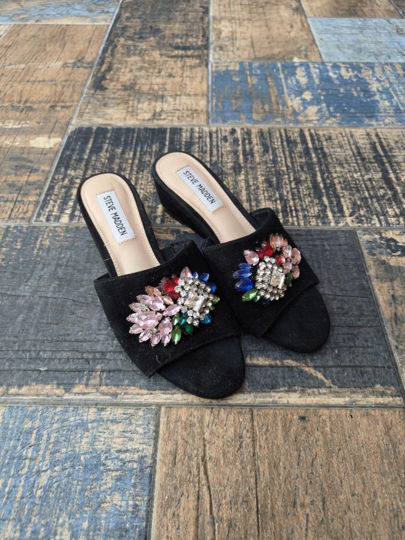 Aldo Steve Madden Zara Pretty Fit Ladies Slip on Slides Shoes Women s Fashion Footwear Flipflops and Slides on Carousell