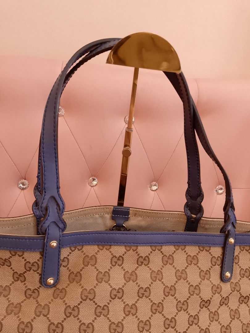 Authentic GUCCI Monogram open tote with Pouch Luxury Bags Wallets on Carousell