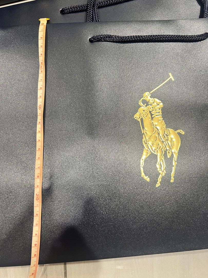 💯authentic Ralph Lauren paper bag (Category: Luxury Accessories) located in Quezon City. Submitted by outlet18 (Listing ID 1337246757, Image 2). Description: 10 pcs available 750 each.