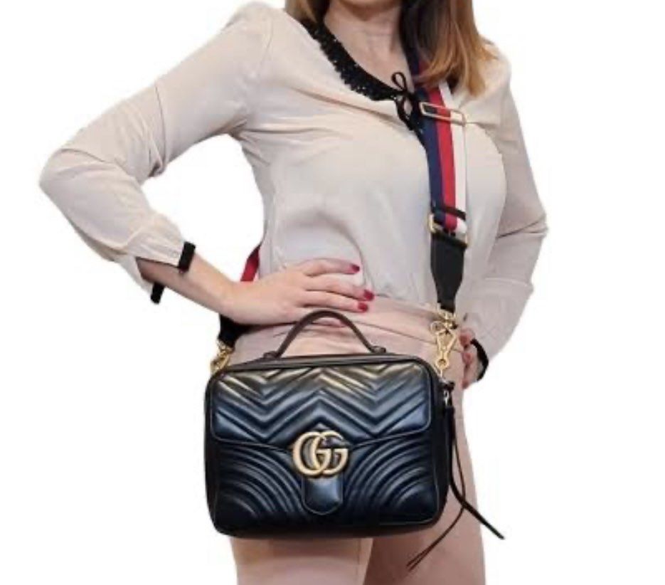 Gucci marmont matelasse top handle clearance