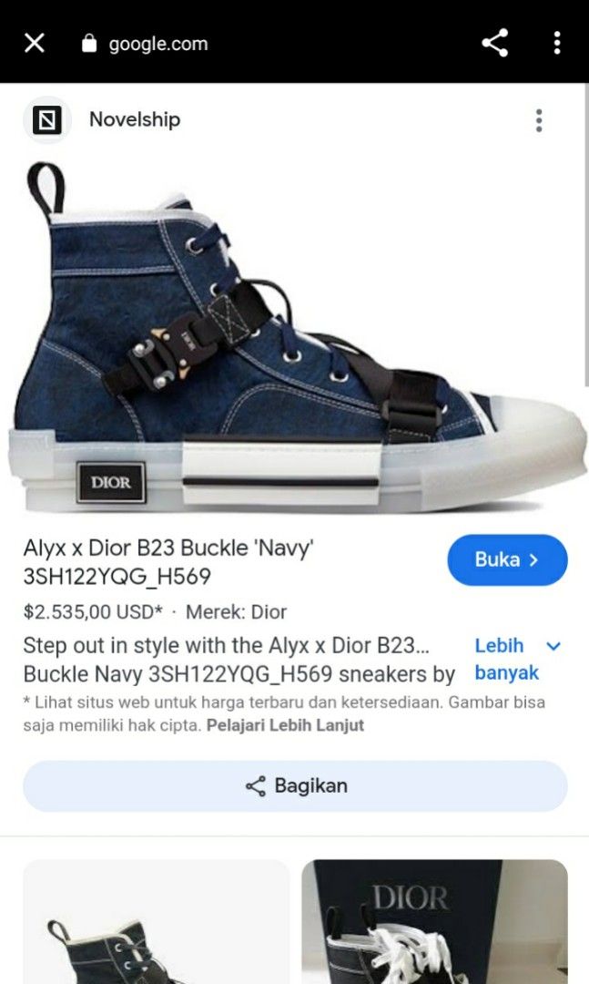 DIOR×ALYX 20ss B23 42/27cm