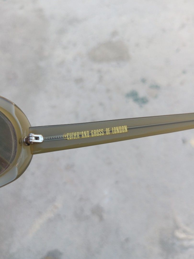 Cutler and gross of London handmade vintage unique piece sunglasses Men s Fashion Watches Accessories Sunglasses Eyewear on Carousell