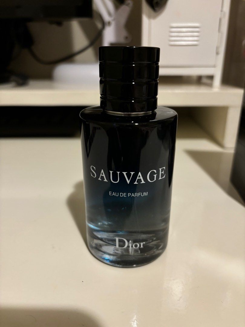 Dior Sauvage Eau De Parfum 100ML Authentic Brand New (Category: Men's Grooming) located in Malolos. Submitted by riesuki (Listing ID 1337262623, Image 3). Description: Dior Sauvage Eau De Parfum 100ML Brand New Unsealed but not used Bottle full Authentic Please do not hesitate to reach out to me for any inquiries! .