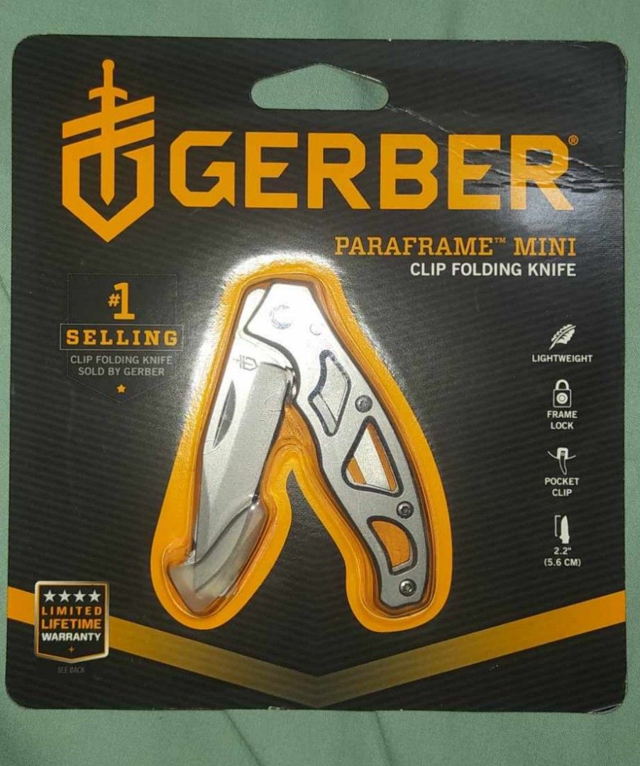 Gerber Knife Sealed (Category: Knives & Chopping Boards) located in Angeles City. Submitted by victoria_l. (Listing ID 1337359886, Image 1). Description: .