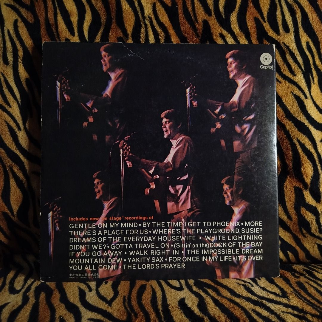 Glen Campbell - Live - 12" Double LP Vinyl Record (Category: Vinyls) located in San Fernando. Submitted by bboytomato (Listing ID 1337339596, Image 2). Description: Sleeve - G+ Record 1 - G+ Record 2 - G+ Grading is based on Discogs' grading guide -M -NM -VG+ -VG -G+, G -F, P Sometimes I give gradings such as VG+ to NM if it is somewhere in between..
